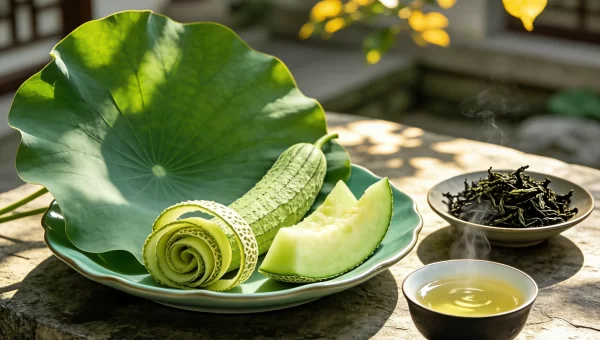 荷叶二皮茶