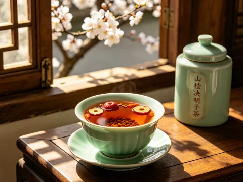 山楂决明子茶