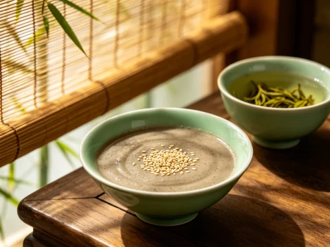 芝麻糊茶